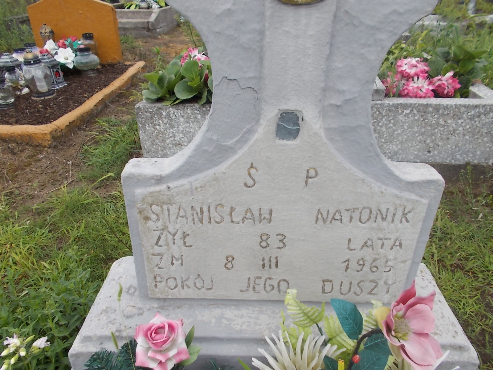 Stanisław Natonik Wierna Rzeka - Grobonet - Wyszukiwarka osób pochowanych