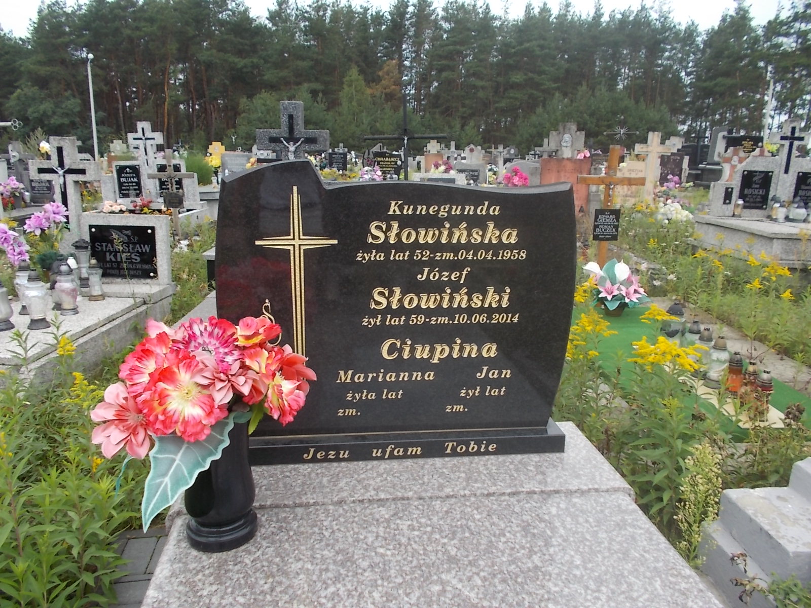 Kunegunda Słowińska Wierna Rzeka - Grobonet - Wyszukiwarka osób pochowanych