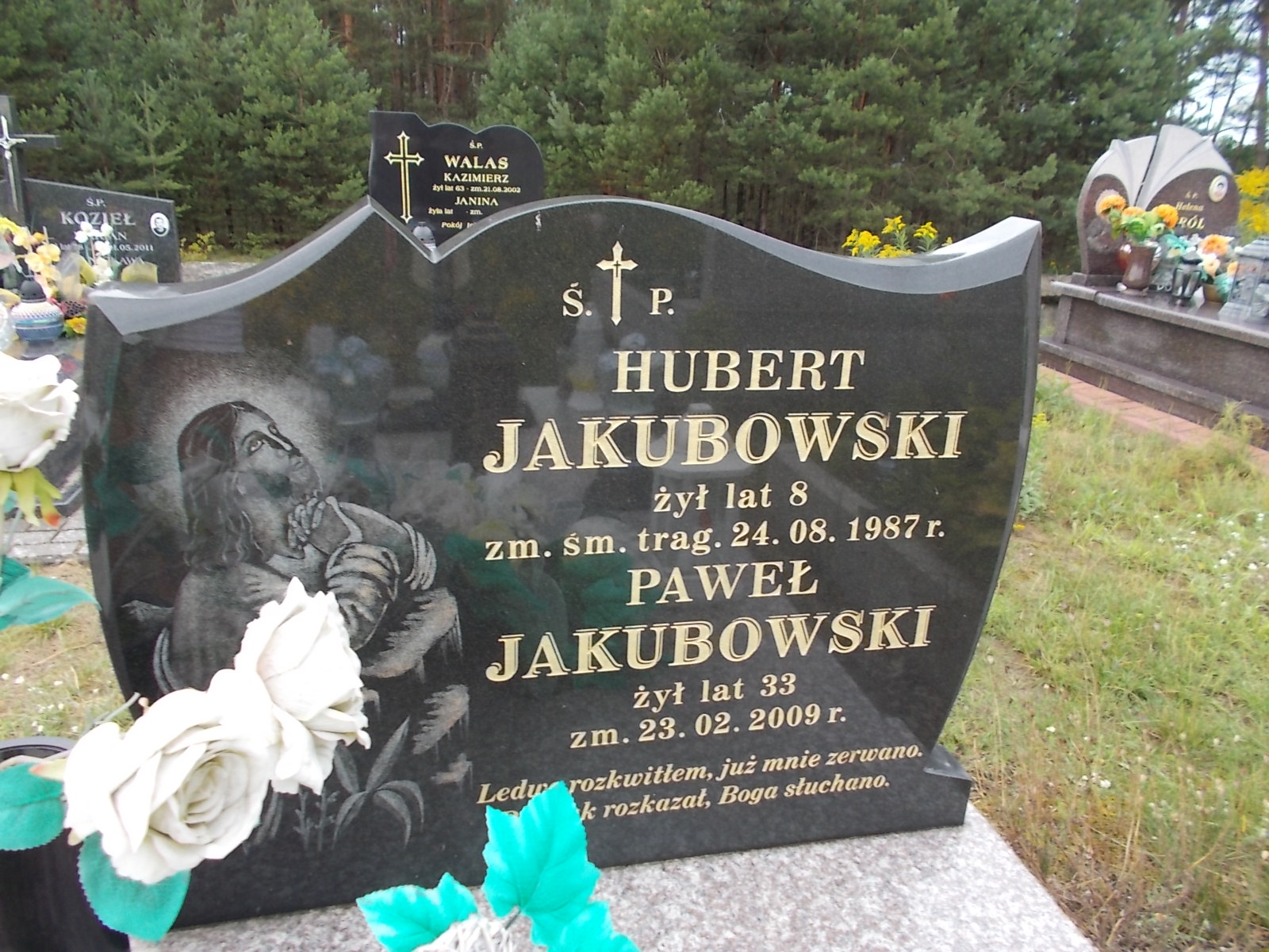 Hubert Jakubowski Wierna Rzeka - Grobonet - Wyszukiwarka osób pochowanych