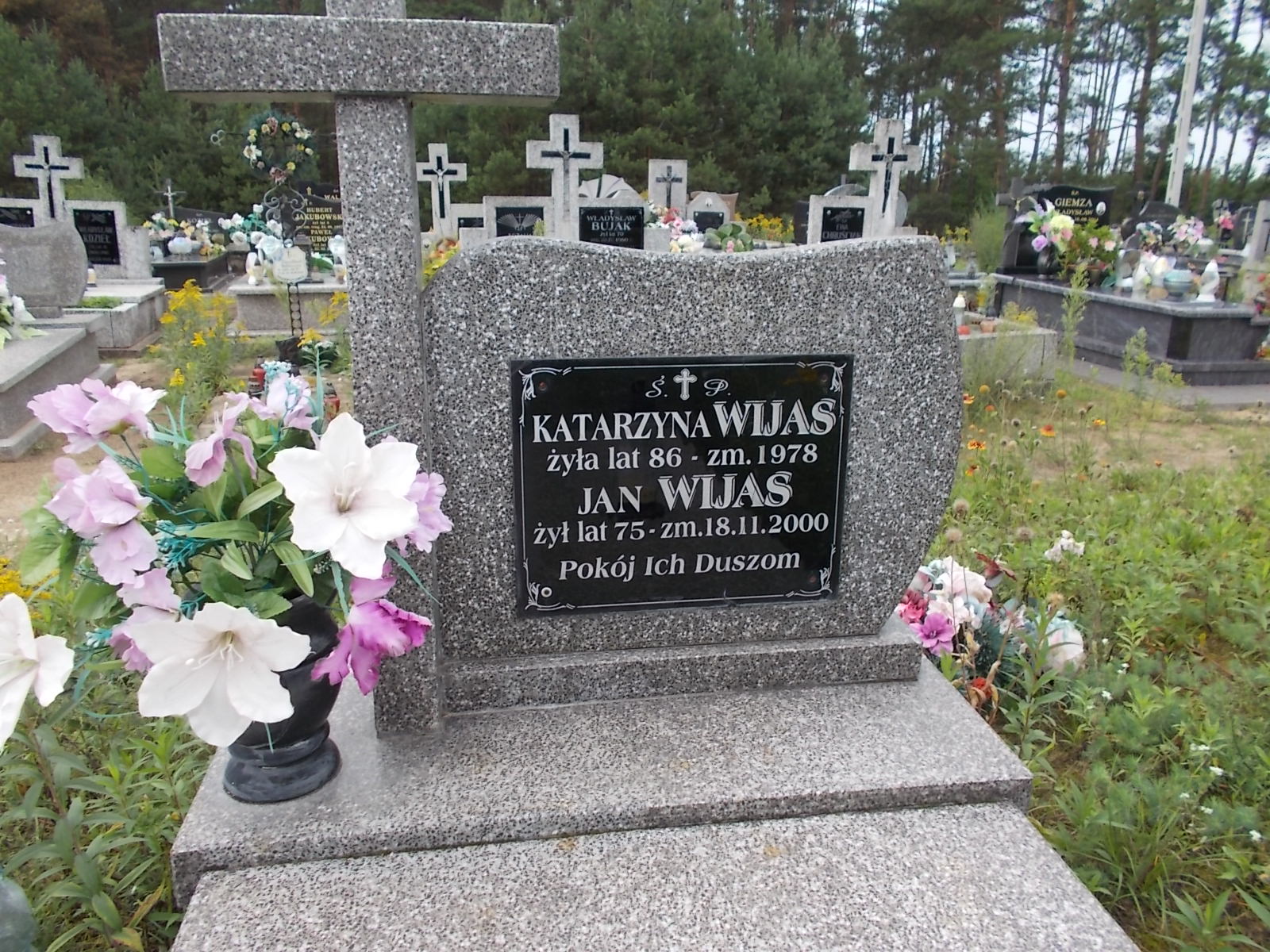 Katarzyna Wijas Wierna Rzeka - Grobonet - Wyszukiwarka osób pochowanych