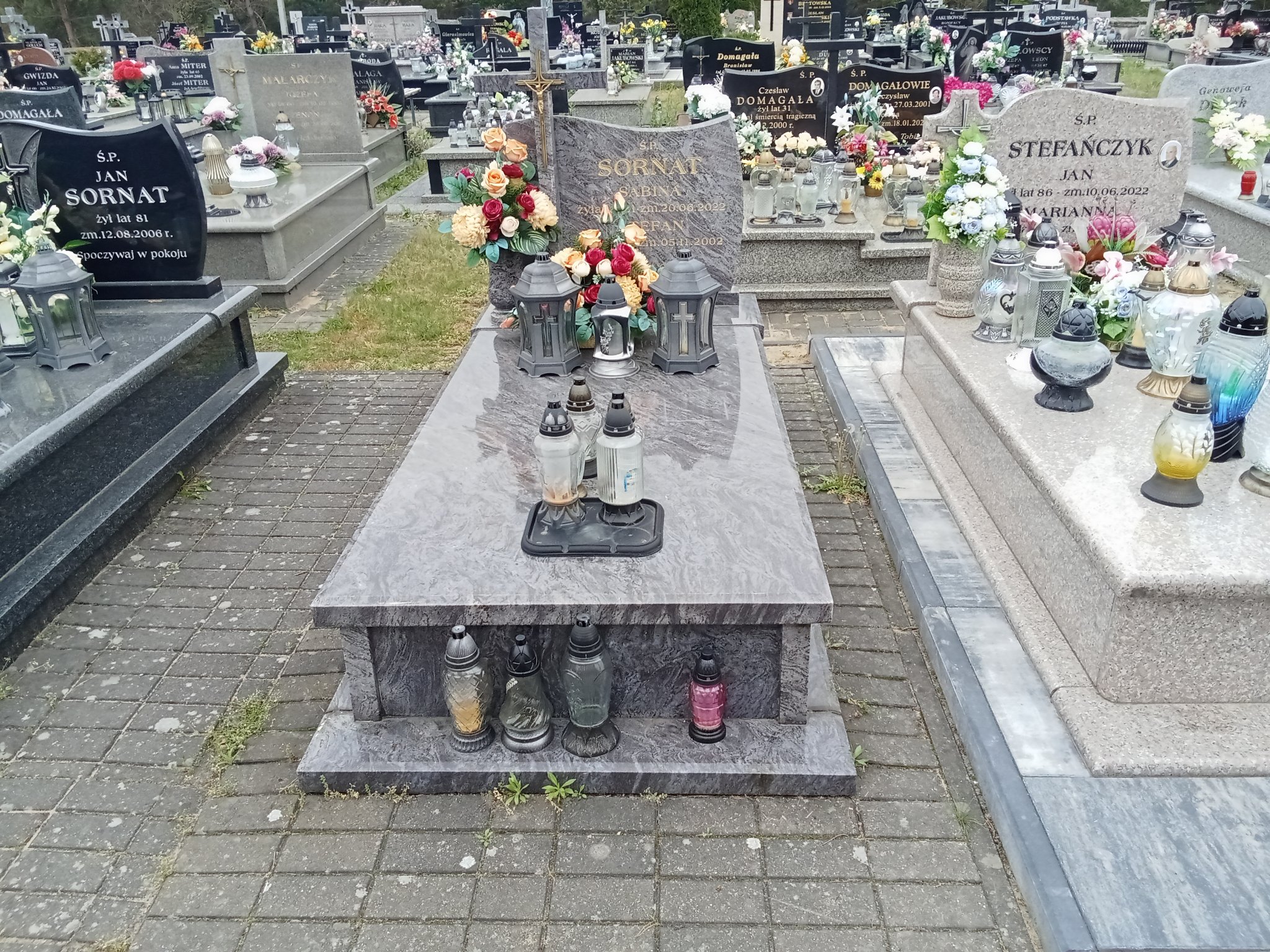Grób Sabina Sornat