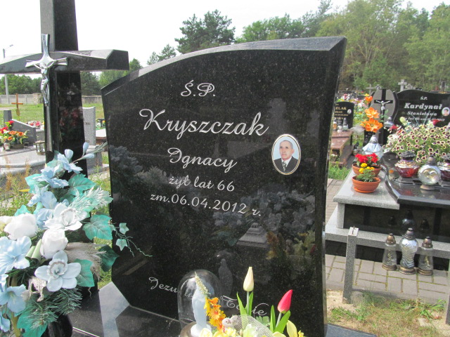Ignacy Kryszczak Wierna Rzeka - Grobonet - Wyszukiwarka osób pochowanych