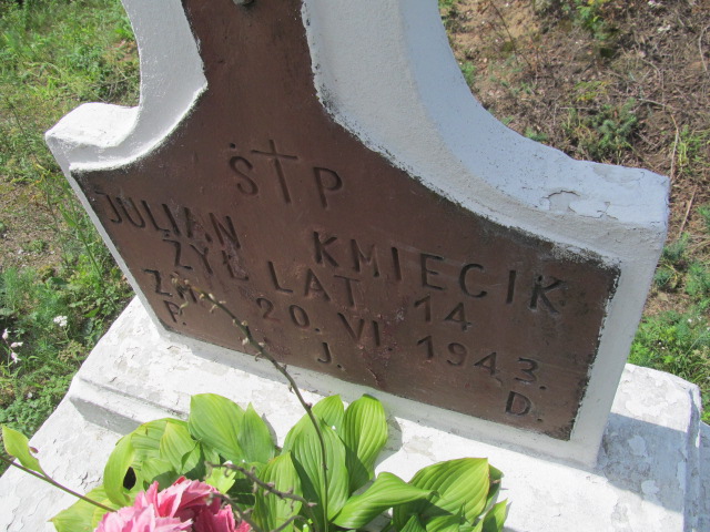 Grób Julian Kmiecik