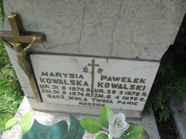 Paweł Kowalski 1976 Wierna Rzeka - Grobonet - Wyszukiwarka osób pochowanych