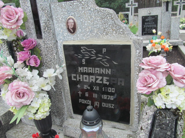 Marianna Chorzępa 1900 Wierna Rzeka - Grobonet - Wyszukiwarka osób pochowanych