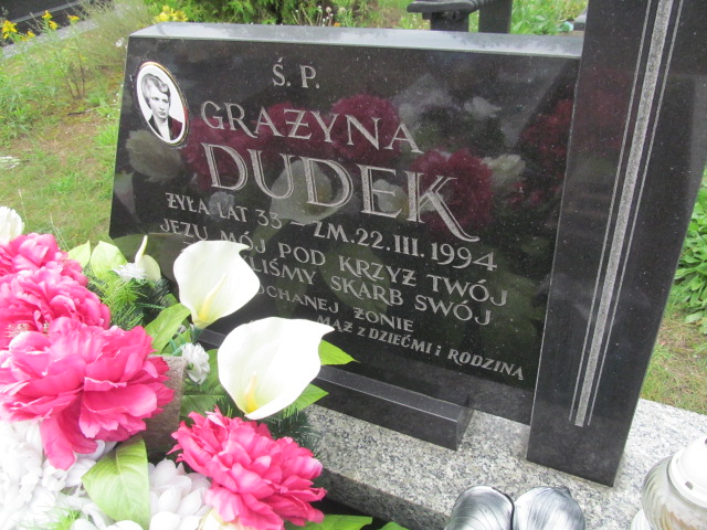 Grażyna Dudek Wierna Rzeka - Grobonet - Wyszukiwarka osób pochowanych