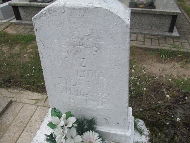 Lidia Mróz Wierna Rzeka - Grobonet - Wyszukiwarka osób pochowanych