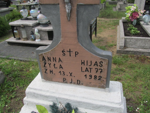 Anna Wijas Wierna Rzeka - Grobonet - Wyszukiwarka osób pochowanych