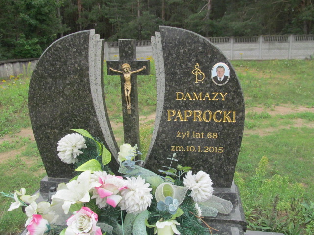 Damazy Paprocki Wierna Rzeka - Grobonet - Wyszukiwarka osób pochowanych
