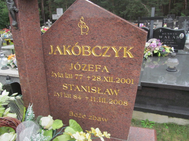 Stanisław Jakóbczyk Wierna Rzeka - Grobonet - Wyszukiwarka osób pochowanych