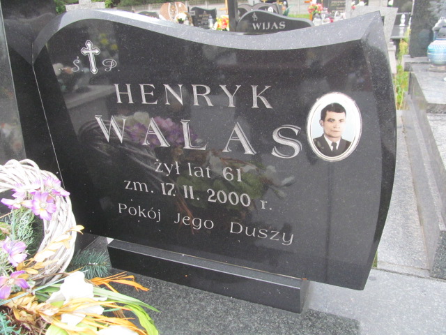 Henryk Walas Wierna Rzeka - Grobonet - Wyszukiwarka osób pochowanych