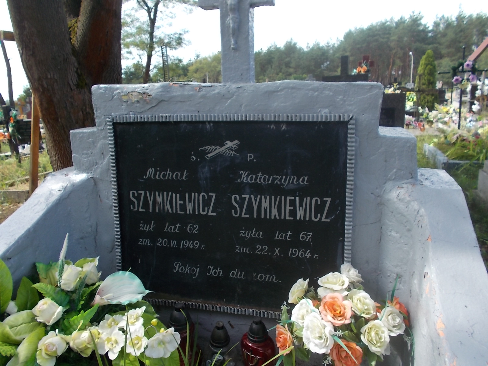 Grób Michał Szymkiewicz