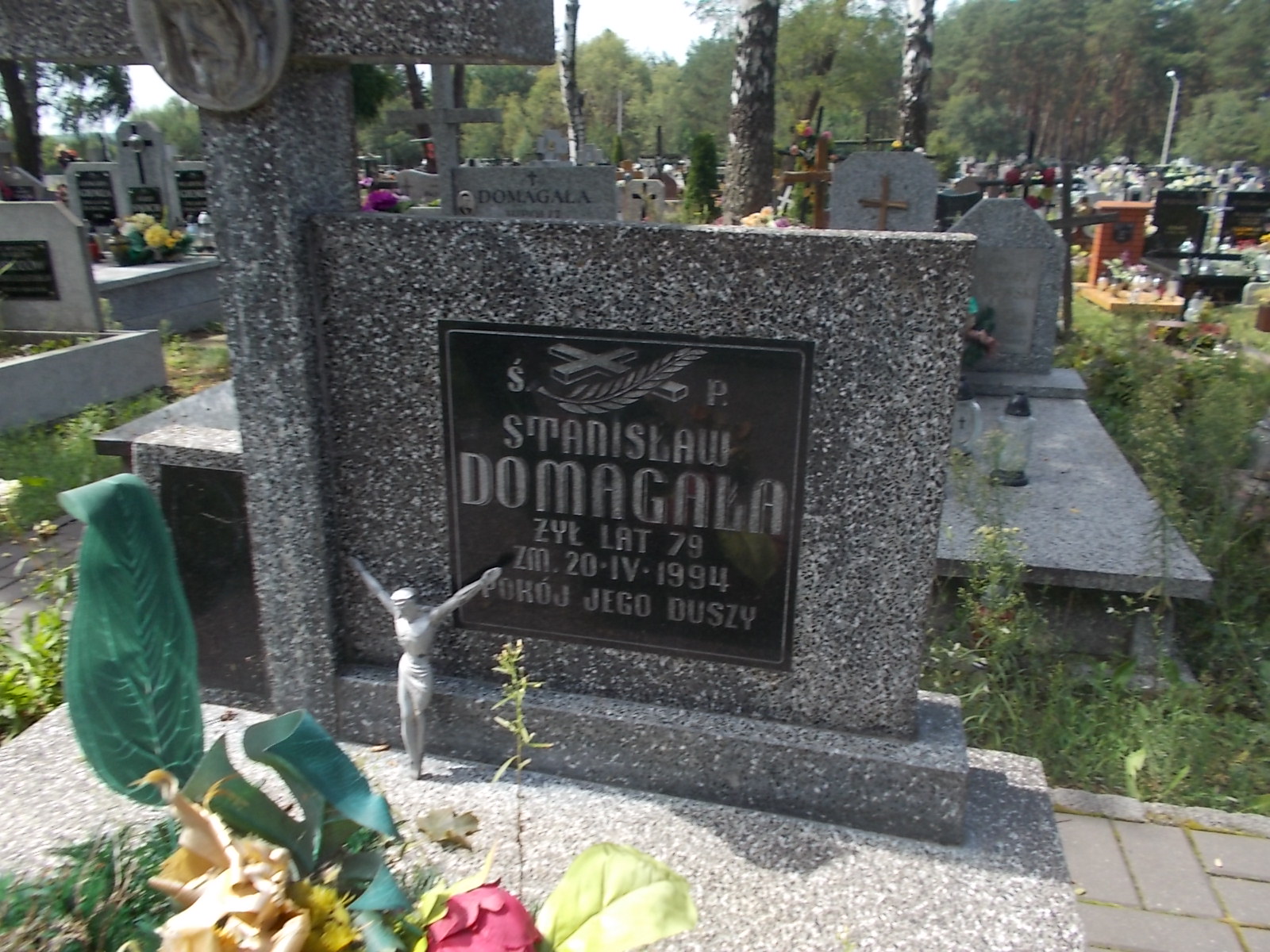 Stanisław Domagała Wierna Rzeka - Grobonet - Wyszukiwarka osób pochowanych