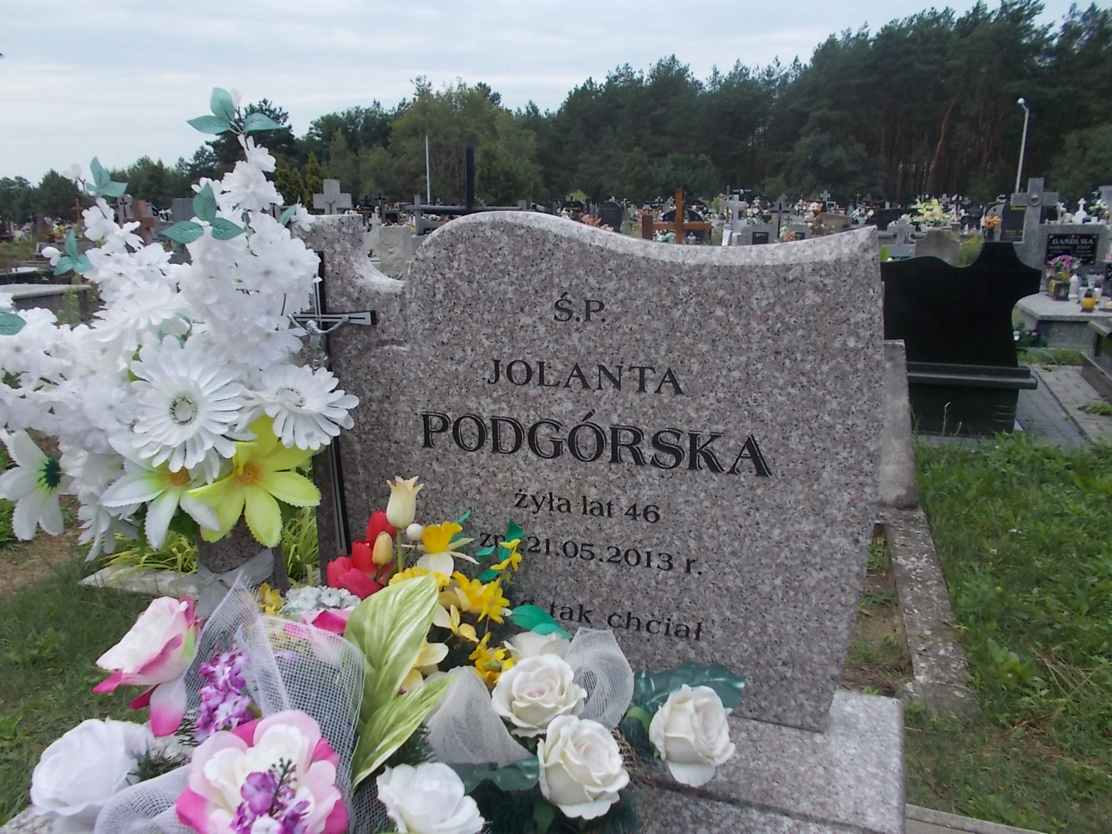 Jolanta Podgórska Wierna Rzeka - Grobonet - Wyszukiwarka osób pochowanych